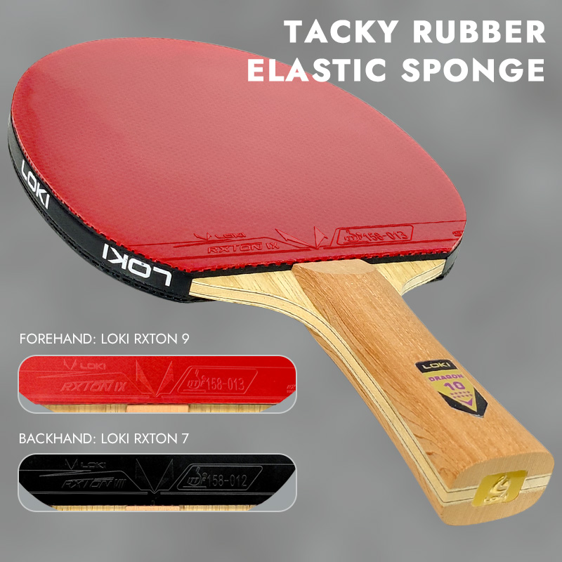 LOKI DRAGON 10 STAR مضرب تنس ا - مراجعة Badminton Racket Carbon وسعره