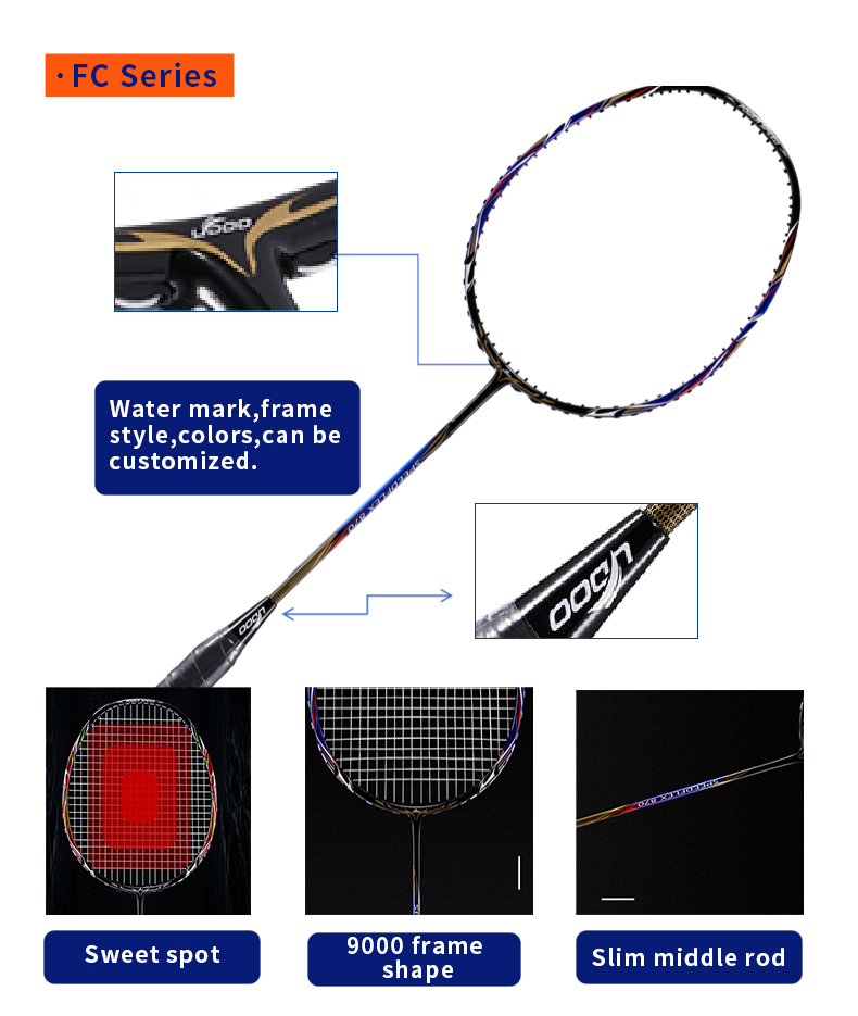 مضرب تنس الريشة G5 من ألياف ال - مراجعة Badminton Racket Carbon وسعره